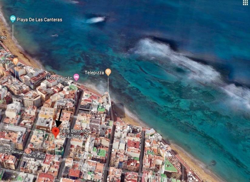 לאס פאלמס דה גראן קנאריה Homeforguest Stylish And Modern Apartment Overlooking Las Canteras מראה חיצוני תמונה